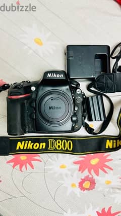 Nikon D800 professional Camera Body