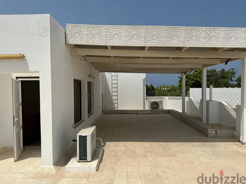 7Rooms villa for rent in Al Qurm Beach, near Al KharjiyA st 16