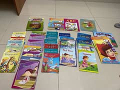 stories and learning books in good condition
