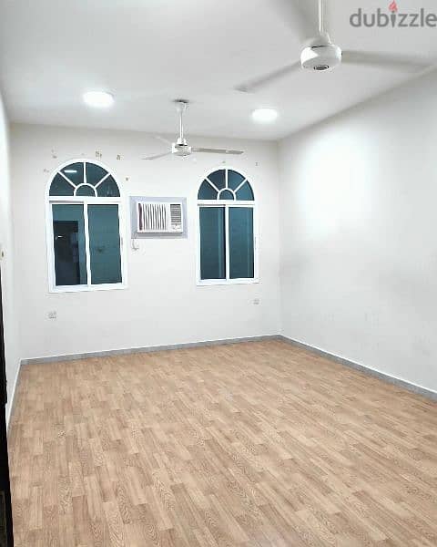 Two bedrooms flat for rent in Al Khwair near Technical college 1