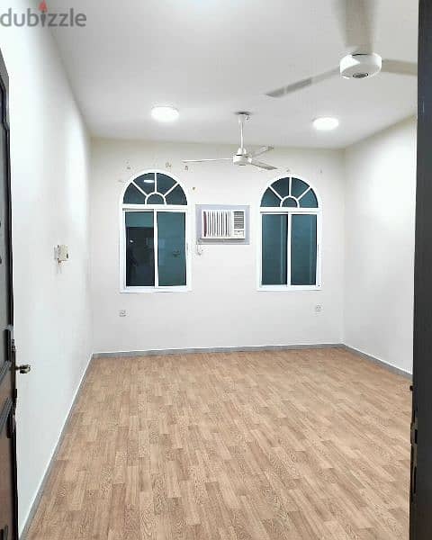 Two bedrooms flat for rent in Al Khwair near Technical college 2