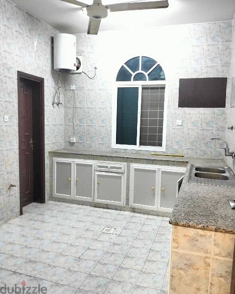 Two bedrooms flat for rent in Al Khwair near Technical college 7
