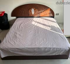 Bed with Mattress