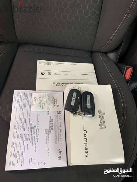 Jeep Compass 2020 (Oman Car) in Excellent condition 8