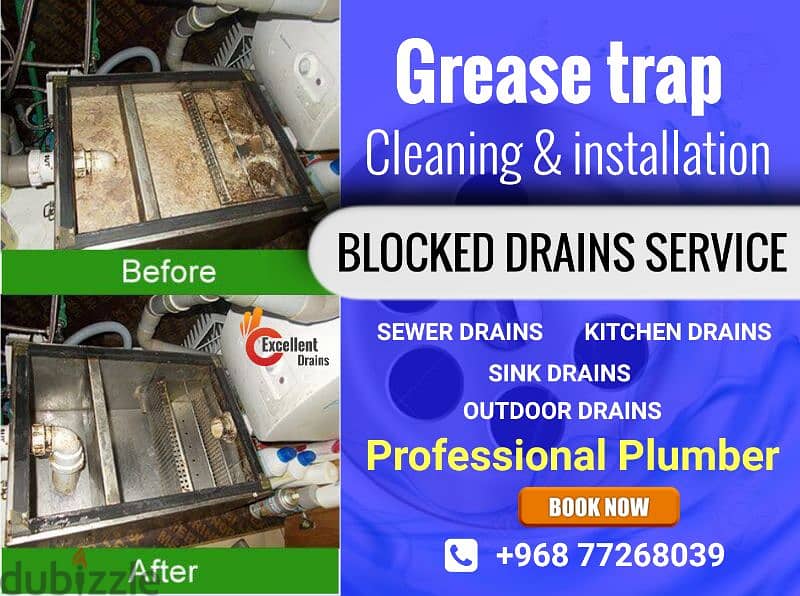 24 hour drain unblocking | clean blocked drain | Muscat near by 3