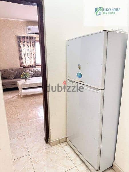 Apartment at Al Khuwair rent 210 including water electricity and wifi 1