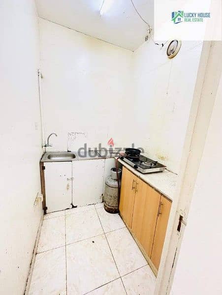 Apartment at Al Khuwair rent 210 including water electricity and wifi 4