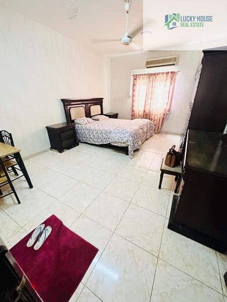 Apartment at Al Khuwair rent 210 including water electricity and wifi 12