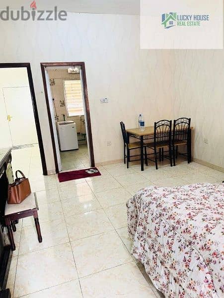 Apartment at Al Khuwair rent 210 including water electricity and wifi 15