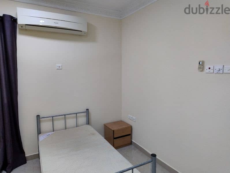 furnished rooms available for an executive bachelors in ghubrah 2