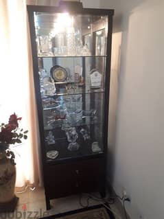 glass cupboard