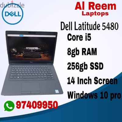 DELL CORE I5 8GB RAM 256GB SSD 14 INCH SCREEN