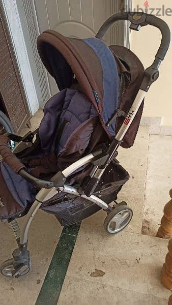 I have stroller and baby car seater. . together 27 rial 2