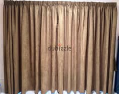 Curtain with blackout