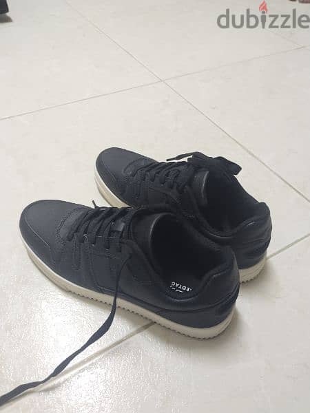 Redtag black casual shoes 2