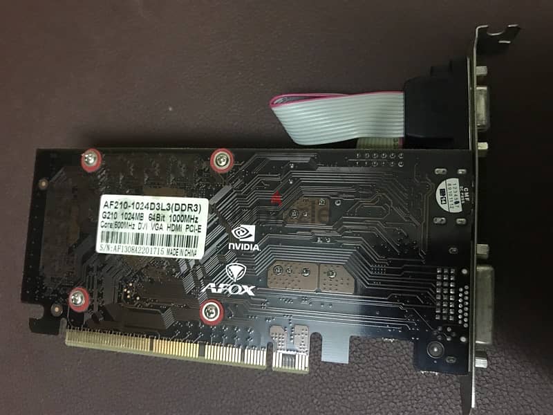 used buy good neat and clean graphics and dvi card 6