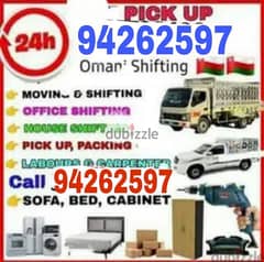 TRANSPORT & MOVERS LOADING UNLOADING house shifting all Oman