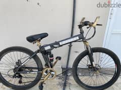 Shimano gear foldable bicycle