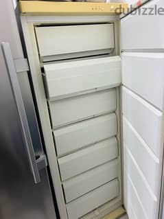 Ignis upright freezer for sale hardly used bought for 260 Omr.