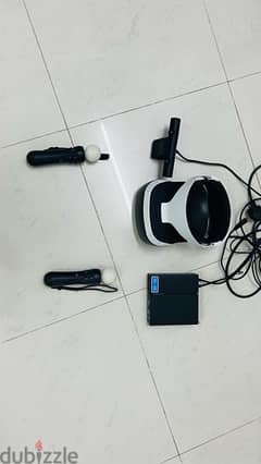 Sony PSVR with camera and motion controller stick 0