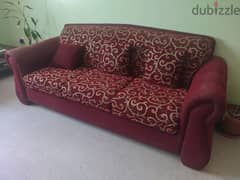 Sofa set 3+1+1 very good condition