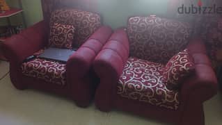Sofa set 3+1+1 very good condition