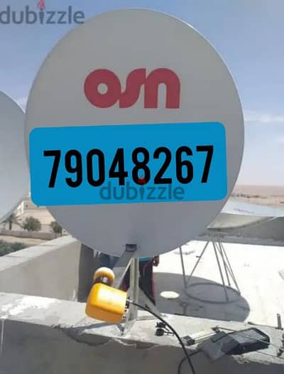 Satellite dish fixing Airtel ArabSet Nileset DishTv install