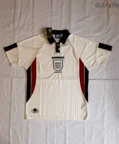 القميص الاصلي كرة القدم لإنجلترا الأساسي 1998