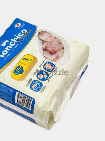 Monchico diapers for children, size 1, 2-4 kg, 19 pcs 1
