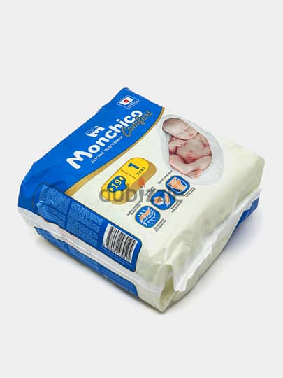 Monchico diapers for children, size 1, 2-4 kg, 19 pcs 2