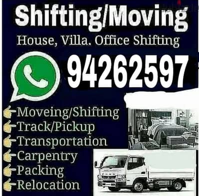 house office vill shfting furniture fixing packing and transport all