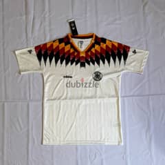 القميص الأصلي لفريق ألمانيا لكرة القدم ، كأس العالم 1994 اديداس جديده