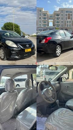nissan sunny 2014 for monthly rent
