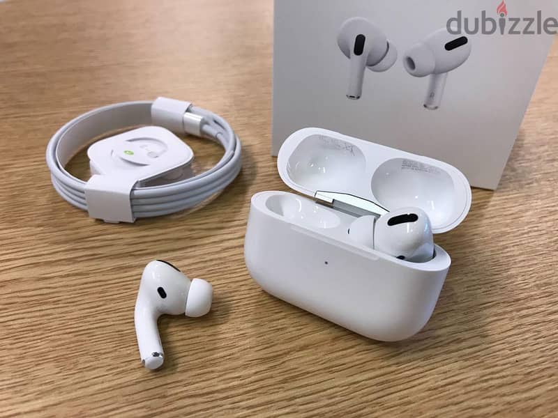 Sealed box! Apple AirPods Pro with Wirless charging iPhone animation 3