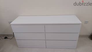 Ikea chest drawer 6 door 160x78cm, 1 year old & in very good condition