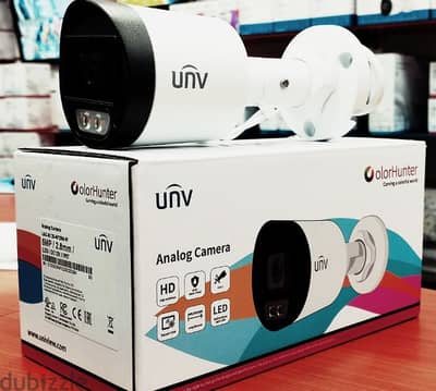 UNV  5MP ColorHunter HD Fixed Mini Bullet Analog Camera