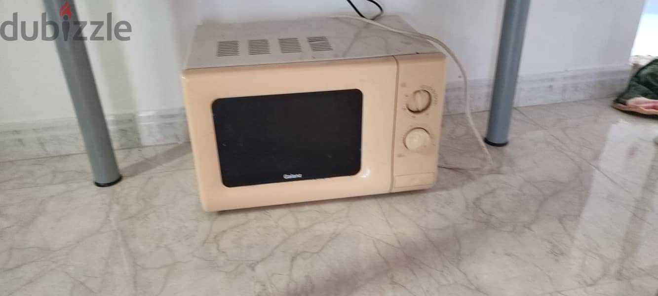 Washing machine, Chair, Cupboard, Mattress ,Table, oven, oasis can 1