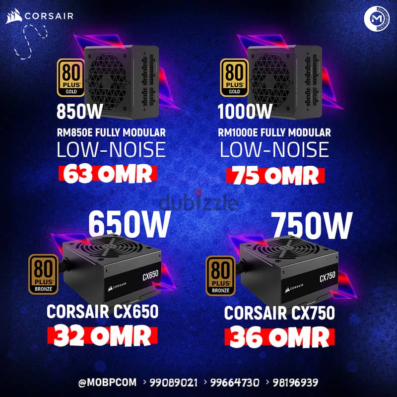 Corsair 80 Plus Low Noise Power Supplies - باورسبلاي من كورسير ! 0