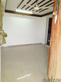 Room attached and kitchen for rent in ghubra near Bank bairot 94254177
