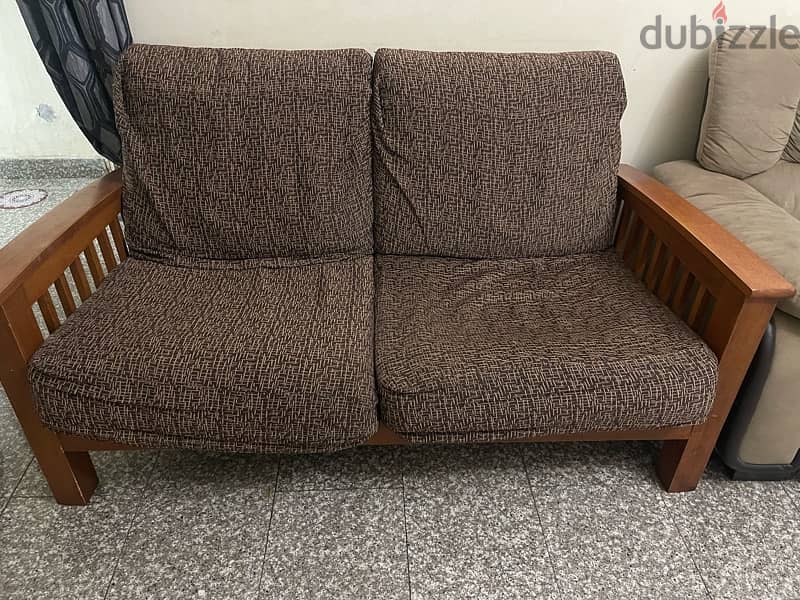 Sell for Wooden & Cushion Sofa 1
