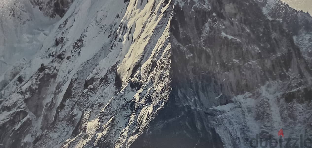 Two Large Photo Prints (1x1.5m, 1x2.3m) Mountain Landscapes 3