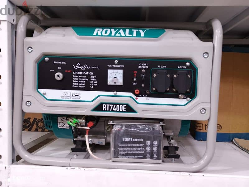 مولد كهرباء جديد بقوة 4000 كيلو وات( جنريتر) من شركة ROYALTY 0