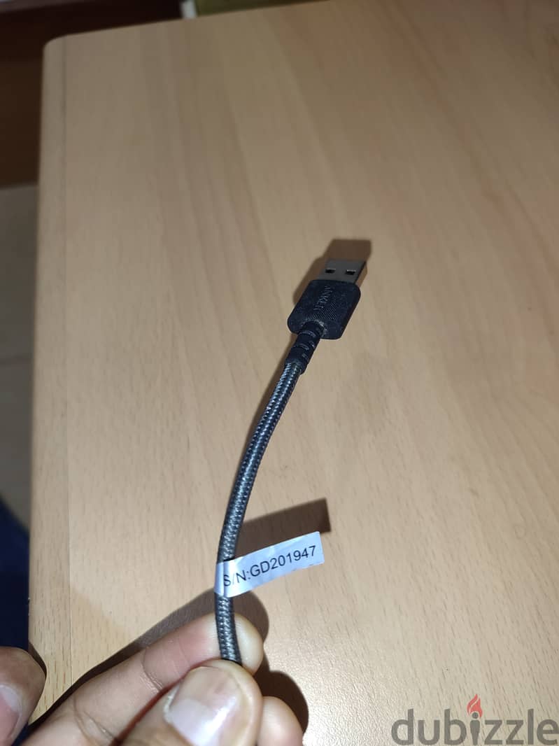 Original ANKER brand IPhone lightning data and charging cable 1