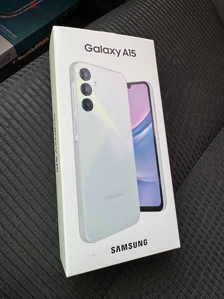 Samsung A15 Bule Light Colore 128gb 6ram New with one year warranty 1