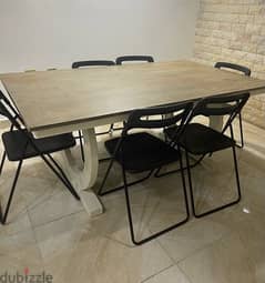 Wooden dining table 0