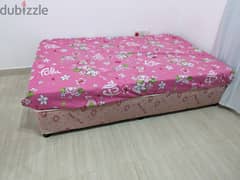 Bed & Mattress in good condition for sale