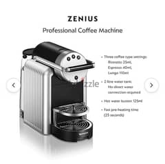 Best Office Coffee: Nespresso Zenius ZN100 Pro