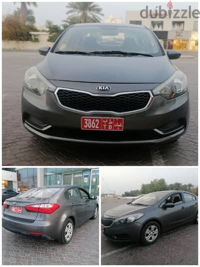 Kia cerato for rent monthly150 omr  and weekly50 omr  not have daily