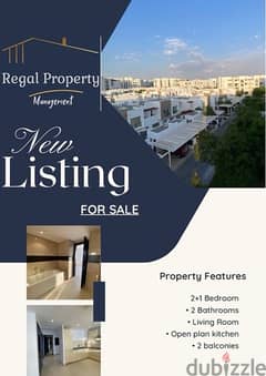 * Stunning 2+1 beautiful top floor apartment for sale and rent