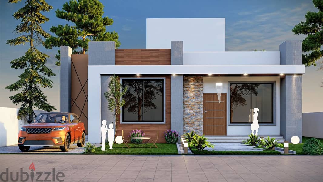 3D DESIGNER EXTERIOR AND INTERIOR WITH construction  WORK 5